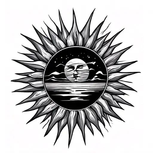 Tejas Sun Rising Sun In The Background