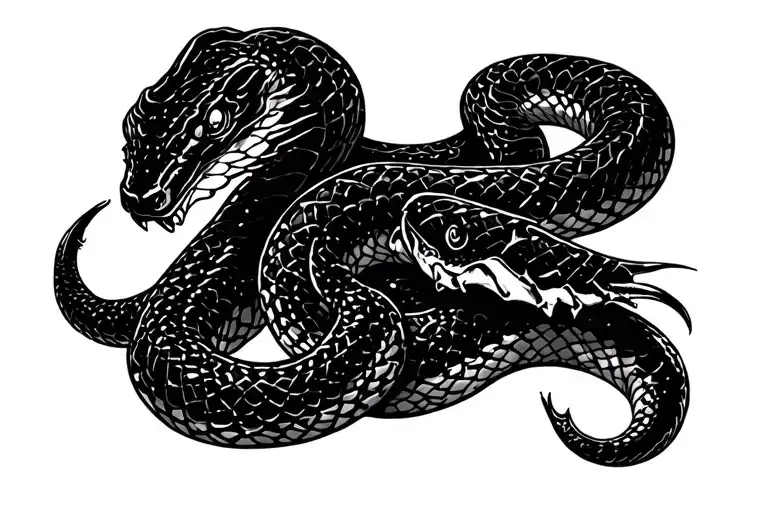 Snake Scorpio Constellation