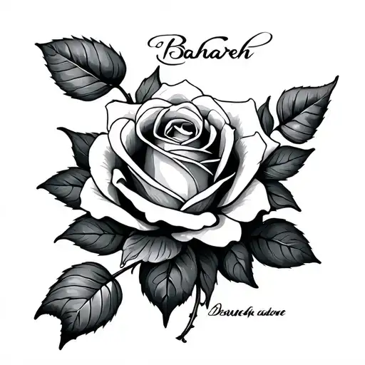 Rose And The Name Bahareh