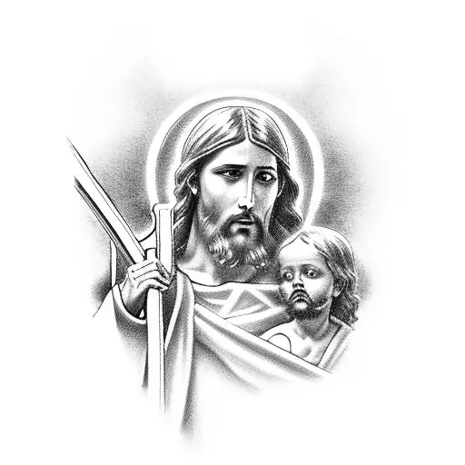 Jesus Christ Carrying The Cross