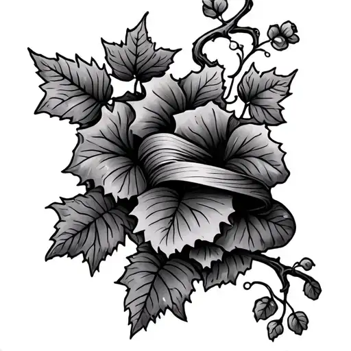 Vine Wrapped Around The Forearm