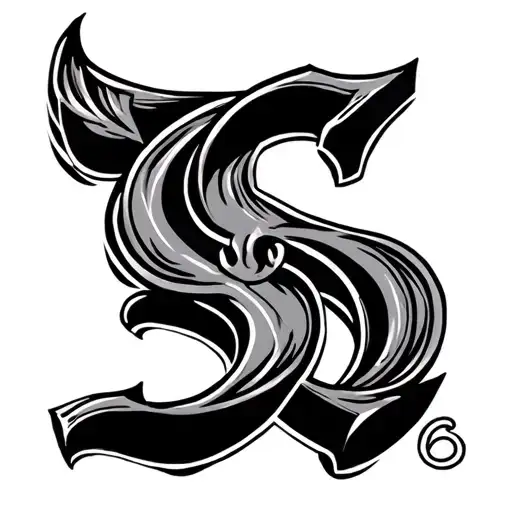 Capital S With Roman Numeral 6 Inside