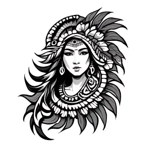 American Filipino Tribal Mixed