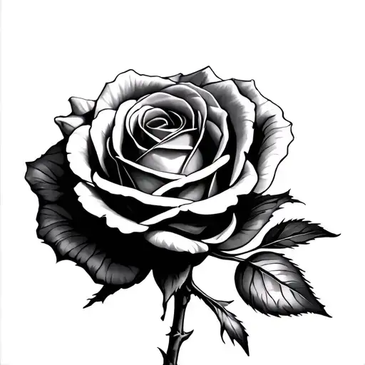 A Rose And The Stem Is Said To Have The Name Bahareh