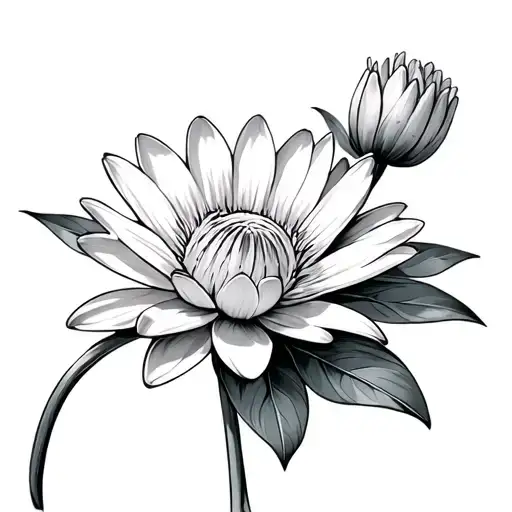 Water Lilly Flower Daisy Flower Cosmo Flower Chrysanthemum Flower