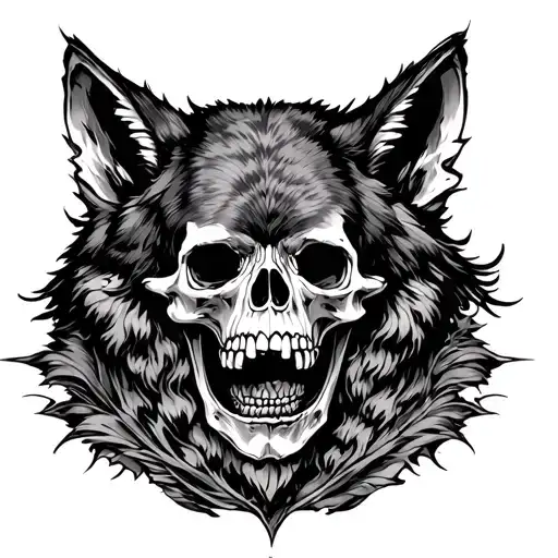 Skull And Loup