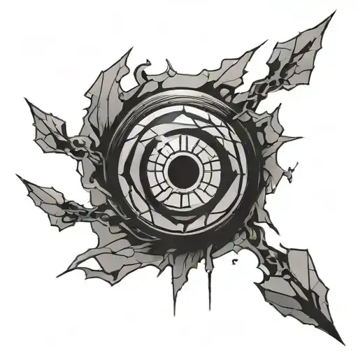 Itachi Uchiha Mangekyou Sharingan In Shattered Glasses