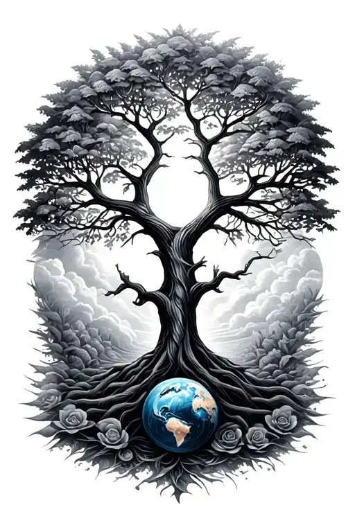 Tree Of Life Heaven And Earth