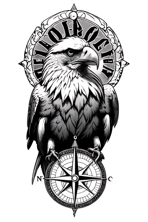 Eagle & Compass