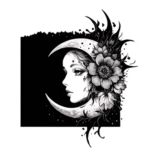 Coverup Moon Spiky Dlower