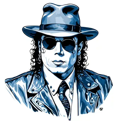 Blue Gangster By Michael Jackson