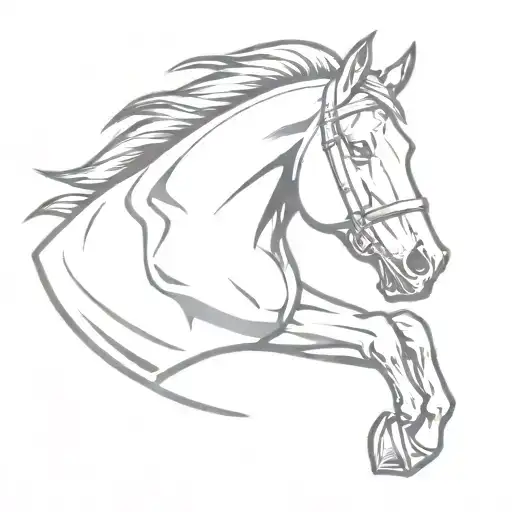 The Faze Logo With A Horse In It