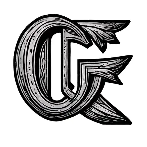 Self Love Symbol Integrate Letters G