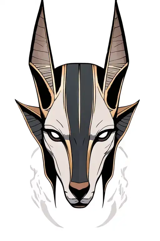 Anubis Realistic And Dark