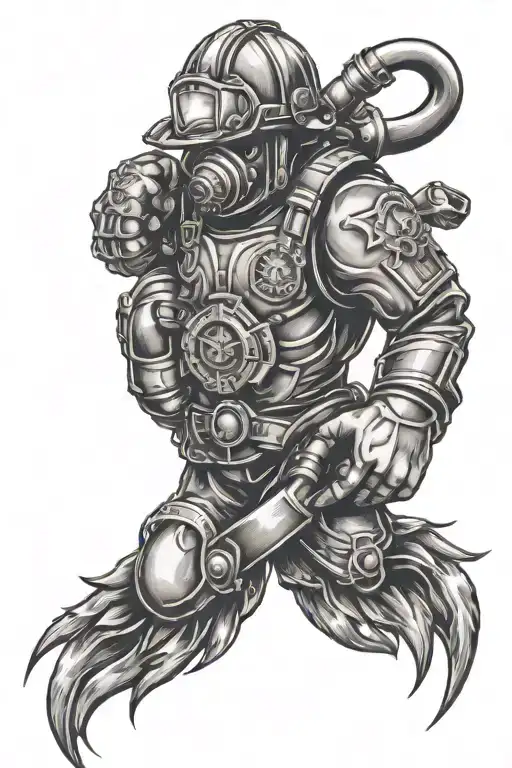 Claw Firefighter Heart