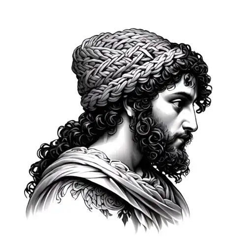 Renaissance Style Portrait Knite