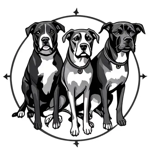 Six Dogs Symbol