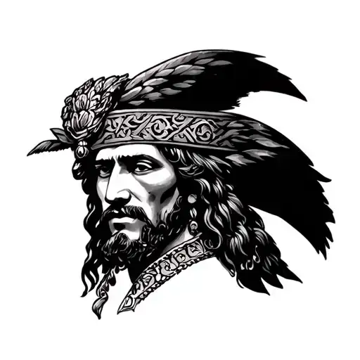 Colomb Travel Tattoo Design