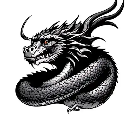 Snake Monkey Dragon