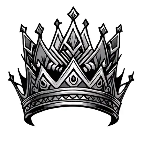 Crown With Tongan Patterns