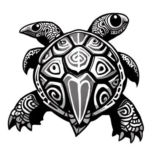 Maori Turtle In Arm