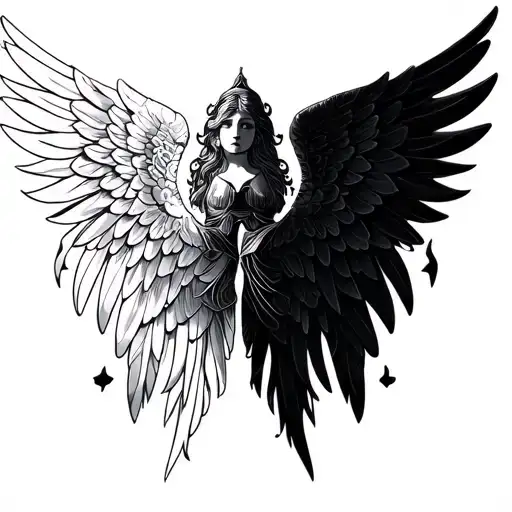 Compositions With Two Angel Wings