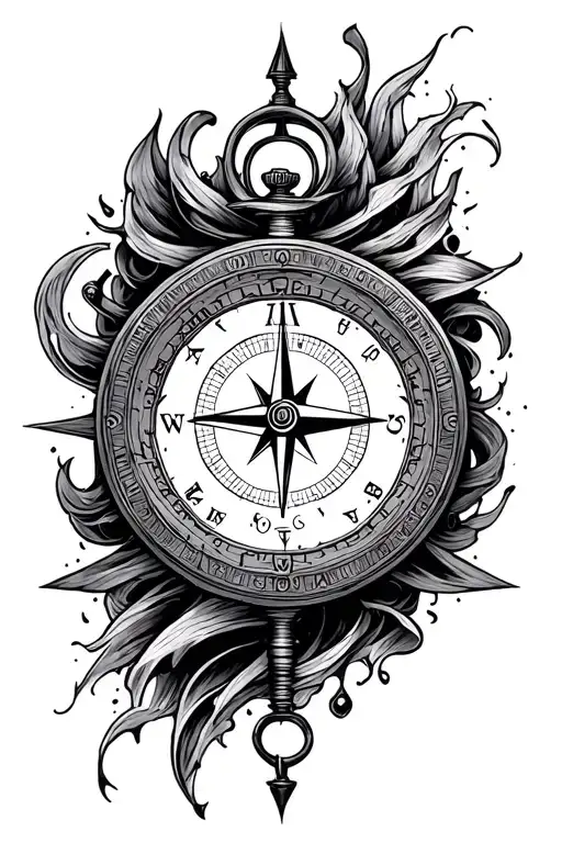 Compass Ruby Time Running Away