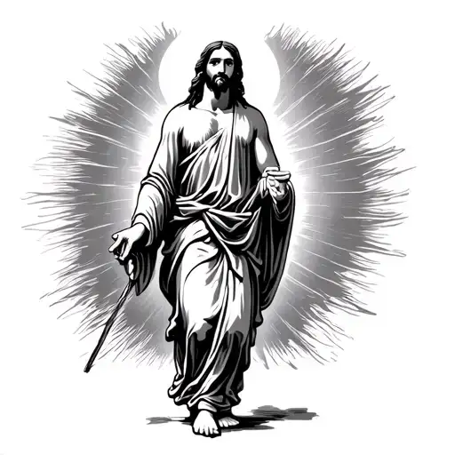 Jesus Walking With God