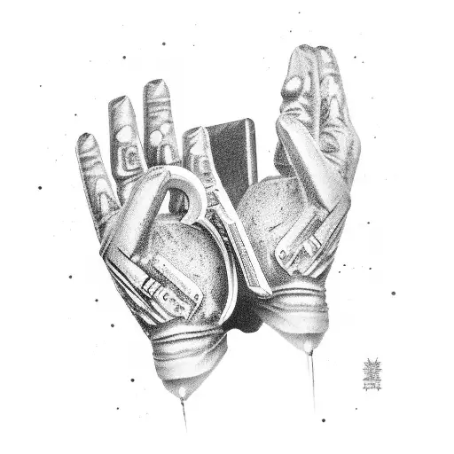 Metal Rock Music Rubber Duck Wing Rock Hand Sign