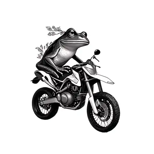 7 Motorbike And Frog
