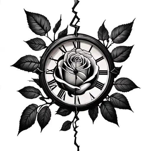Rose Broken Clock Family