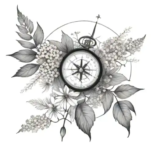 Cow Parsley Around Compass