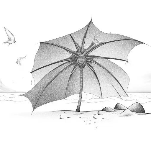 Simple Beach And Drinks