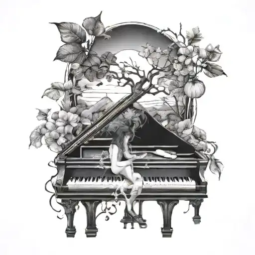 Nature And Mediation And Piano