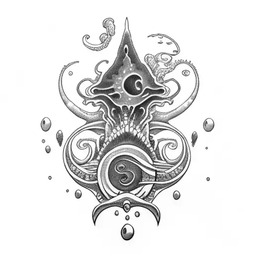 Ocean Themed Full Back