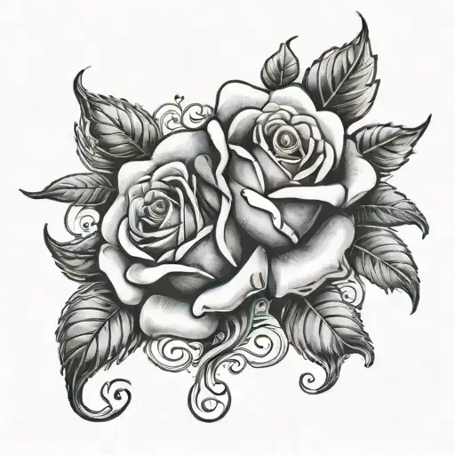 Vi-xxiv-mcmlxxiv With Rose Intertwined