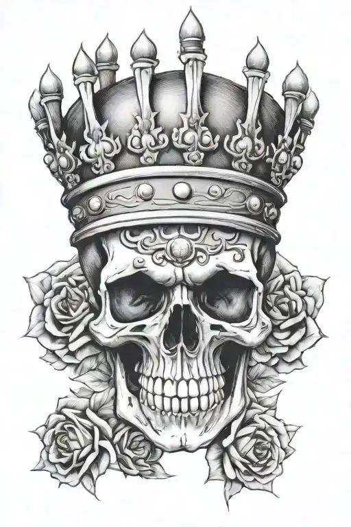 Crown Virgo Skull