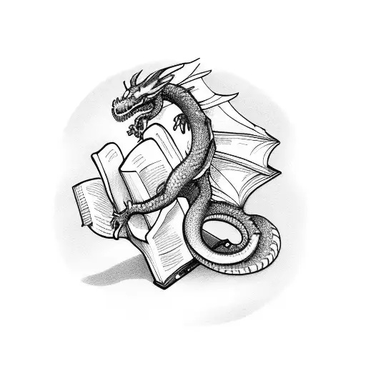 Bookworm Dragon