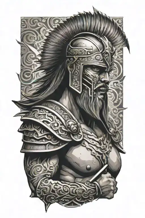 Warrior Half Body