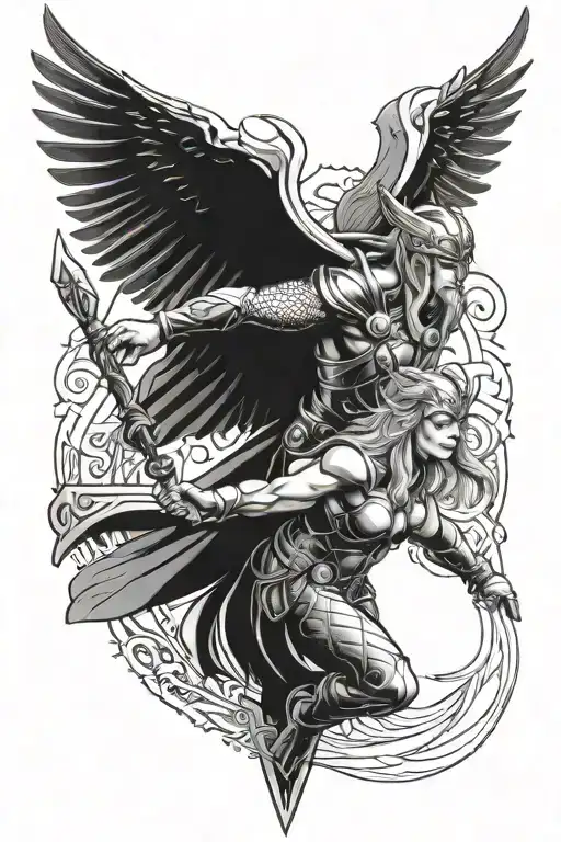 Thor Odin Valkyrie