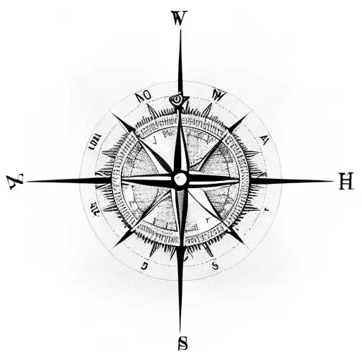 Travel Compass Wanderlust Continents Of The World