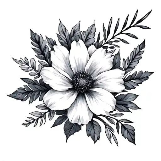 December Birth Flower With Capricorn Zodiac Sign