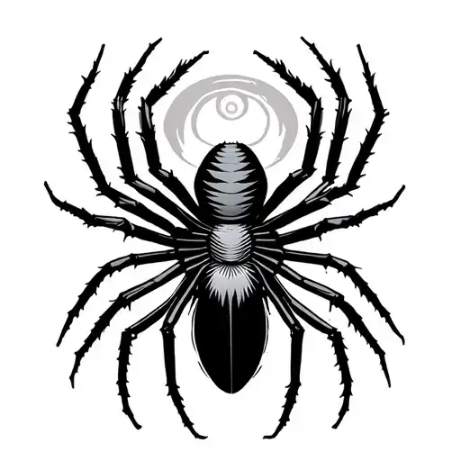 Spider With Gaura Symbol