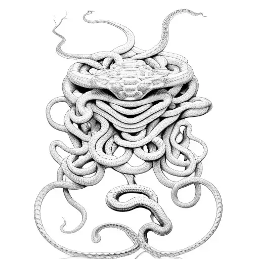 Medusa Snakes Beautiful