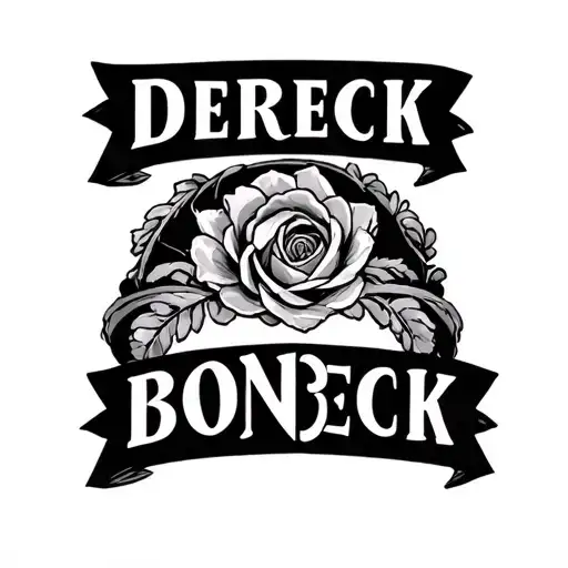 Create A Hip Bon3me Vine Tattoo To Cover Up The Name Dereck