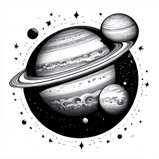 Planets Space Love Science