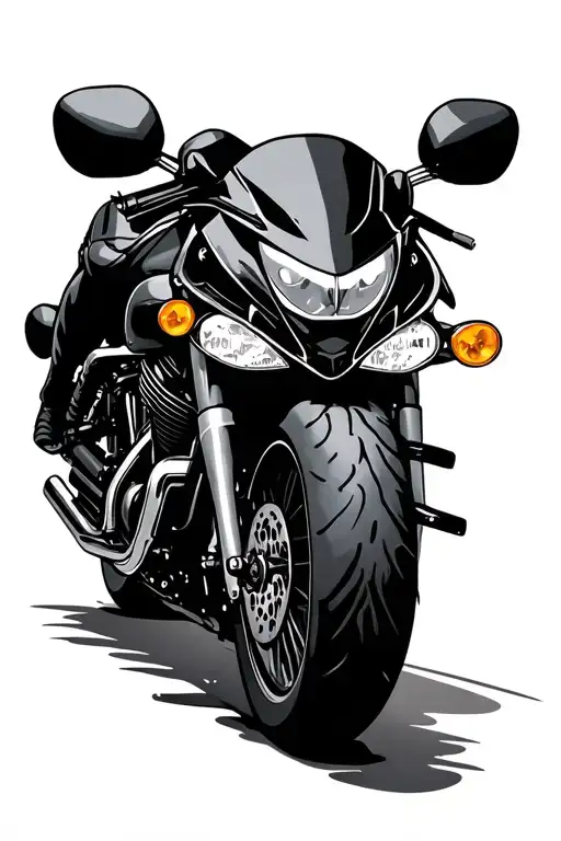 Black Panther Motorcycle