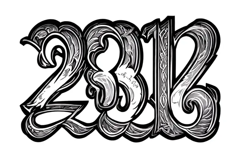 Roman Numerals For 28 12 1982