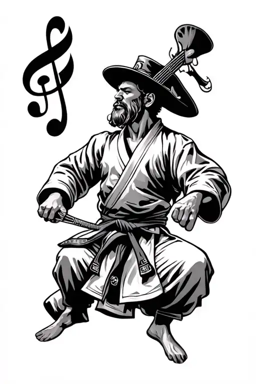 Irish And Music And Karate