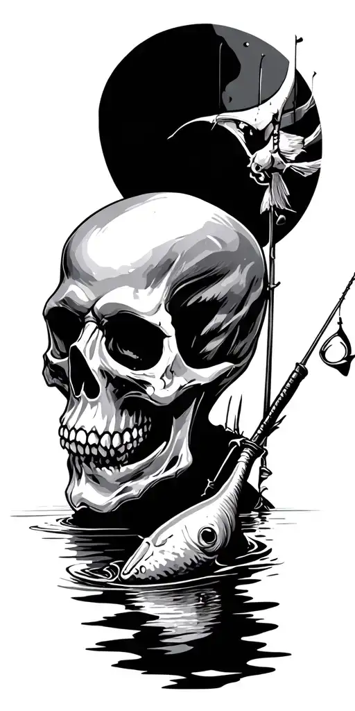 Skull Fishing Hunting